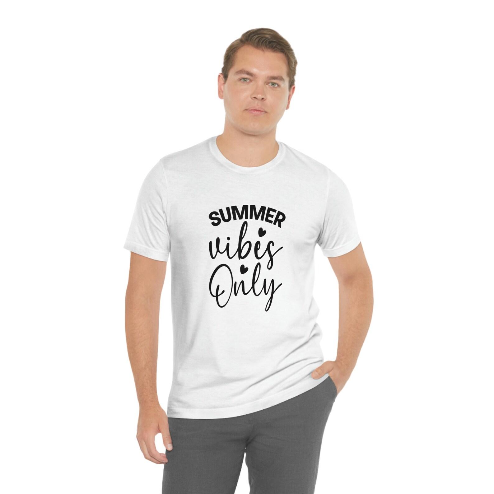 Summer Vibes Only, summer lovers tshirt, gift for her, Looks good in pink too, moms day gift, retro shirt S