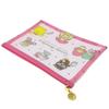Sunstar Stationery Sanrio Flat Sanrio S2284790 Pouch, Mesh, Travel, Pink,