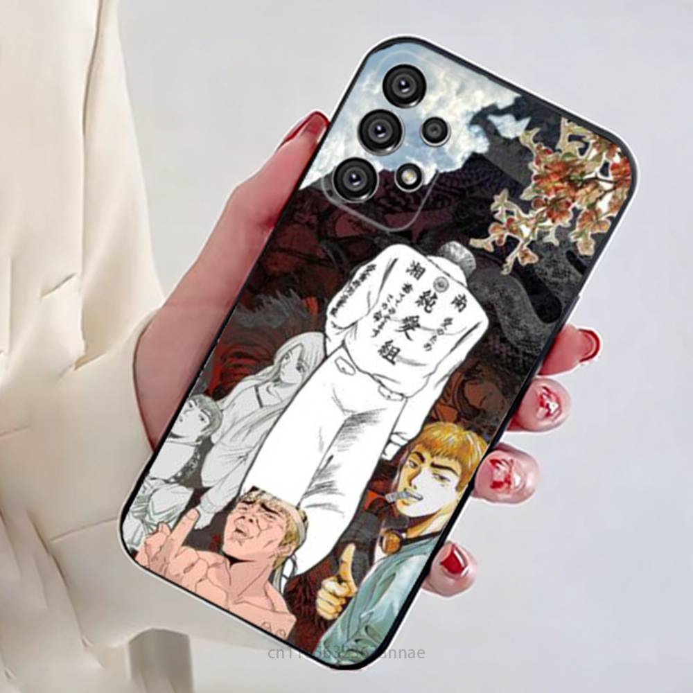 

Great Teacher Onizuka GTO Phone Case For Samsung Galaxy A54,34,24,73,53,52,52S,04S,04E,A72 Cover Samsung A12