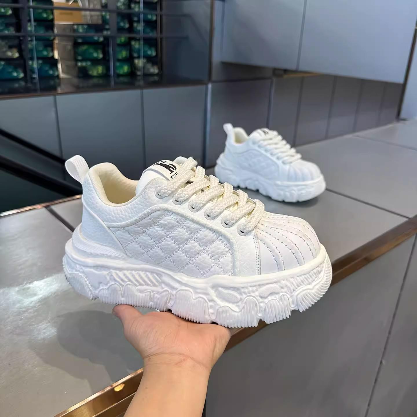

Men s shoes platform casual sneakers board shoes 44 верблюд