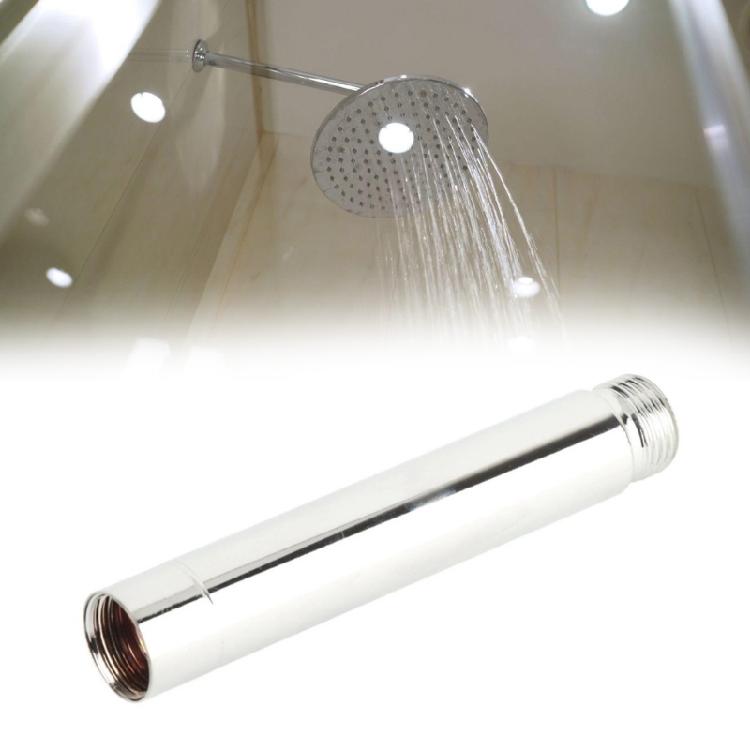 Bathroom Shower Pipe Extension Stainless Steels Shower Extension Round Tube Shower Head Faucet Accessories Enduring