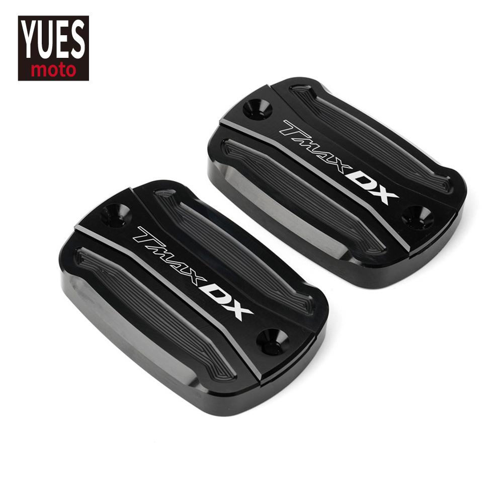 Motorcycle Accessories High Quality CNC Brake Fluid Reservoir Cap Cover For Yamaha TMAX530 DX T-MAX 530