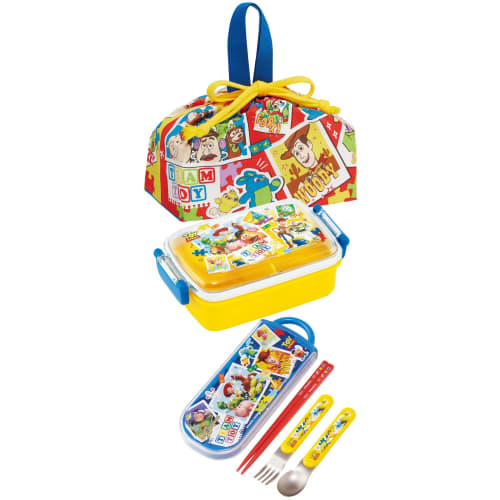 Skater Children's Lunch Box Drawstring Bag Disney Toy Story 24 Made In Japan KB7-A