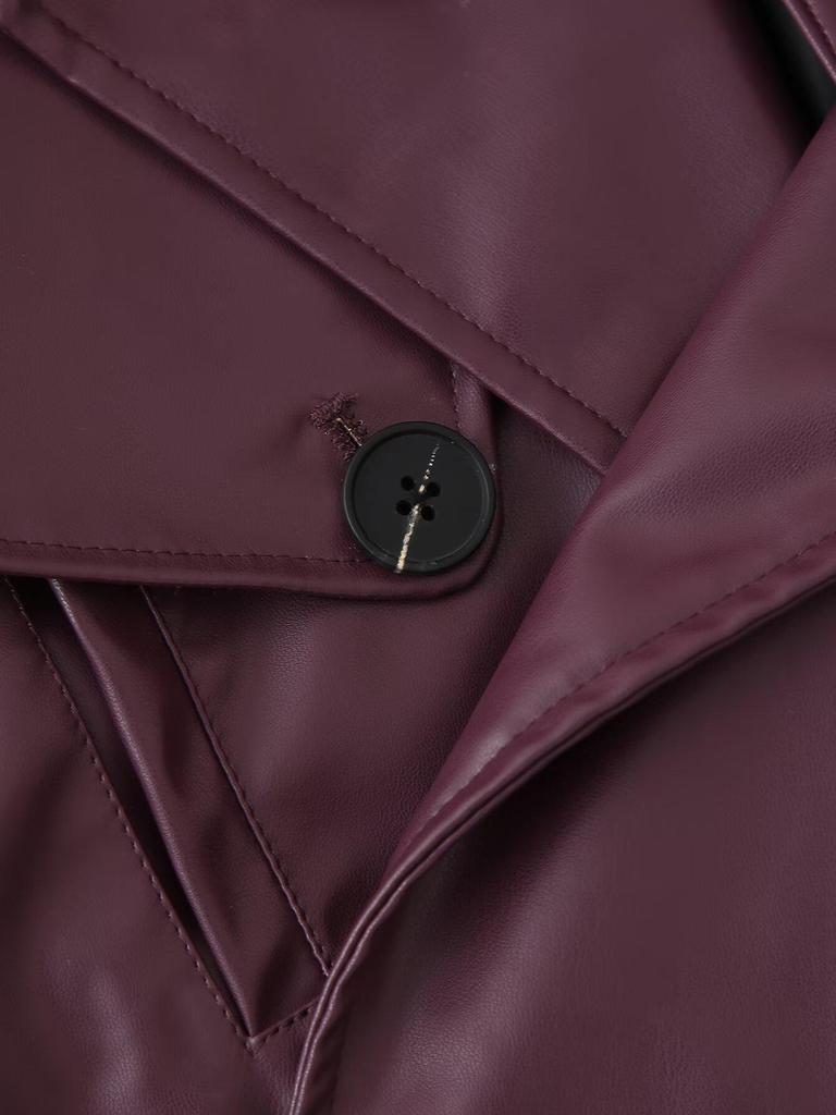 2024 Autumn/Winter Women's Fashion Motorcycle Leather Jacket
