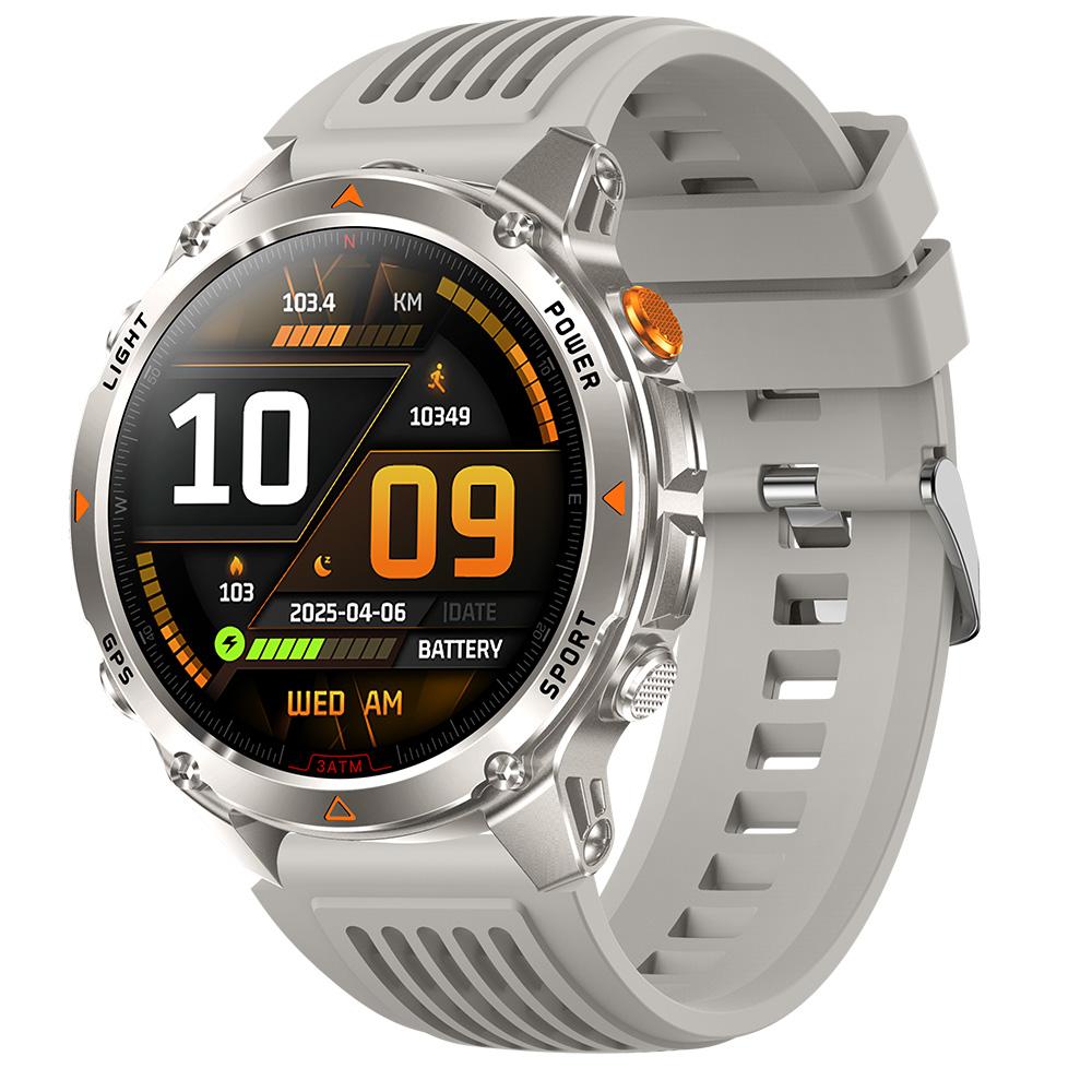 2026 HT37 GPS Smart Watch with Flashlight 3ATM Waterproof 1.46inch Outdoor Compass Sports Relojes Smartwatch Men Fitness Tracker
