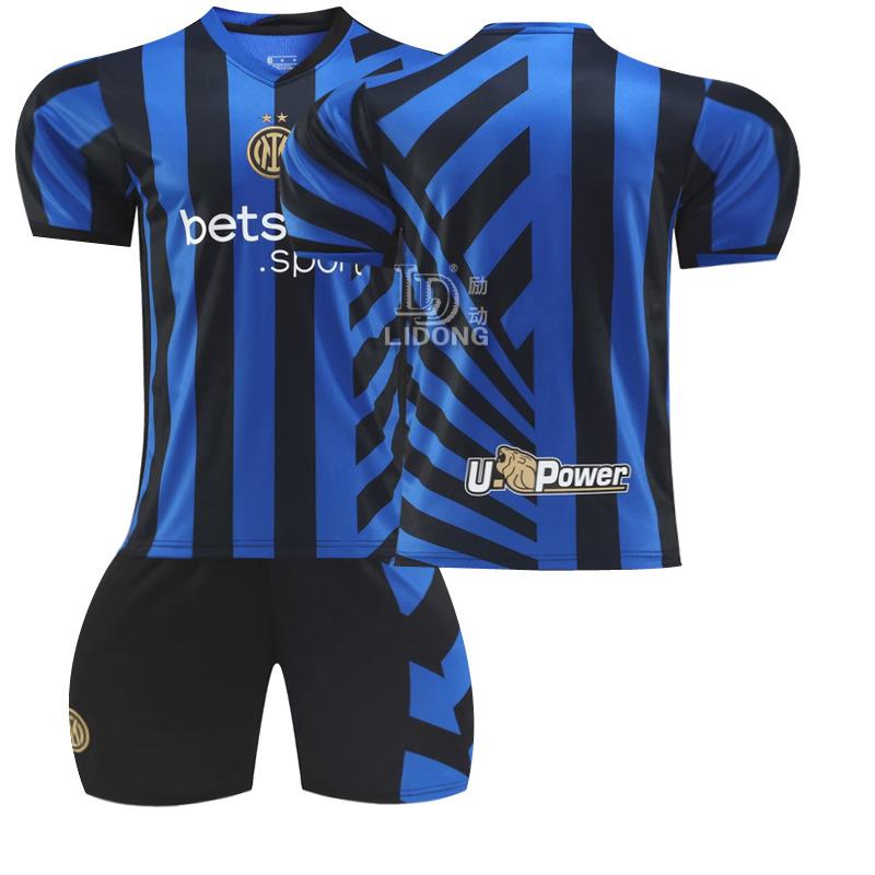 2425 Inter jersey new striped classic No. 10 Lautaro 9 Thuram 23 Varela football jersey international #18