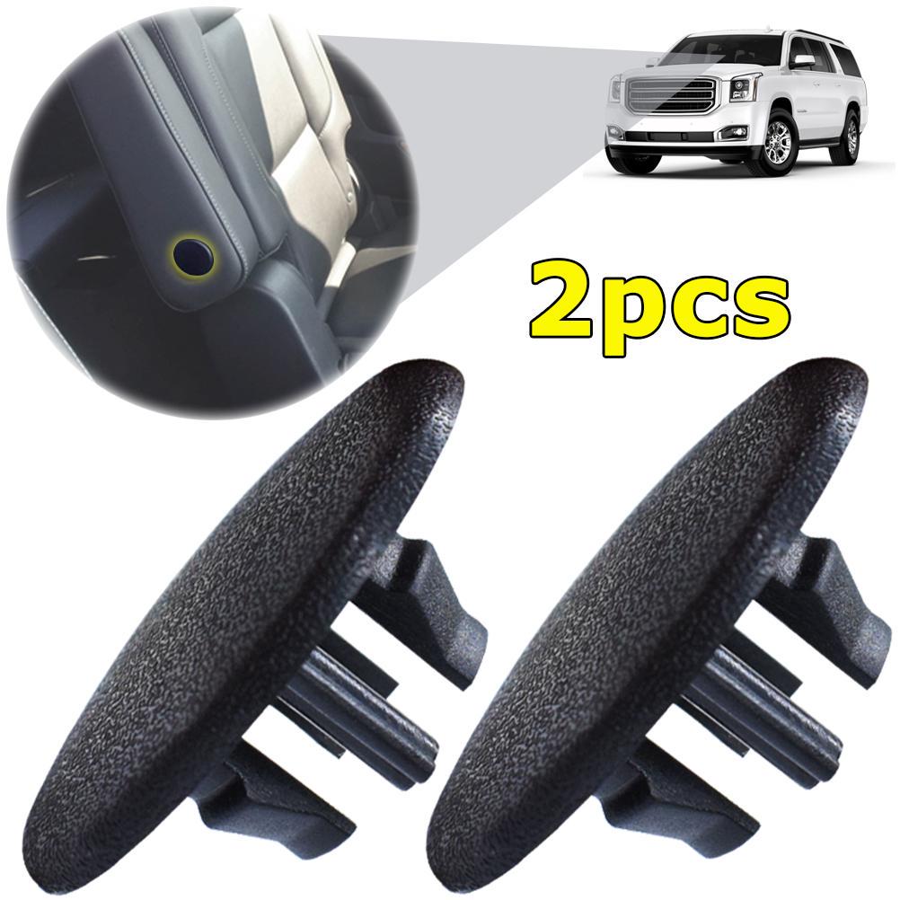 2PCS Rear Seat Cover Cap Car Parts, Car Armrest Cap Cover, Arm Rest Handle Trim Bolt, Left Right Rear Bucket Seat Handle Trim Bolt For Chevy, Replace# 15279689 15279690 15279691 15279692 - View #3