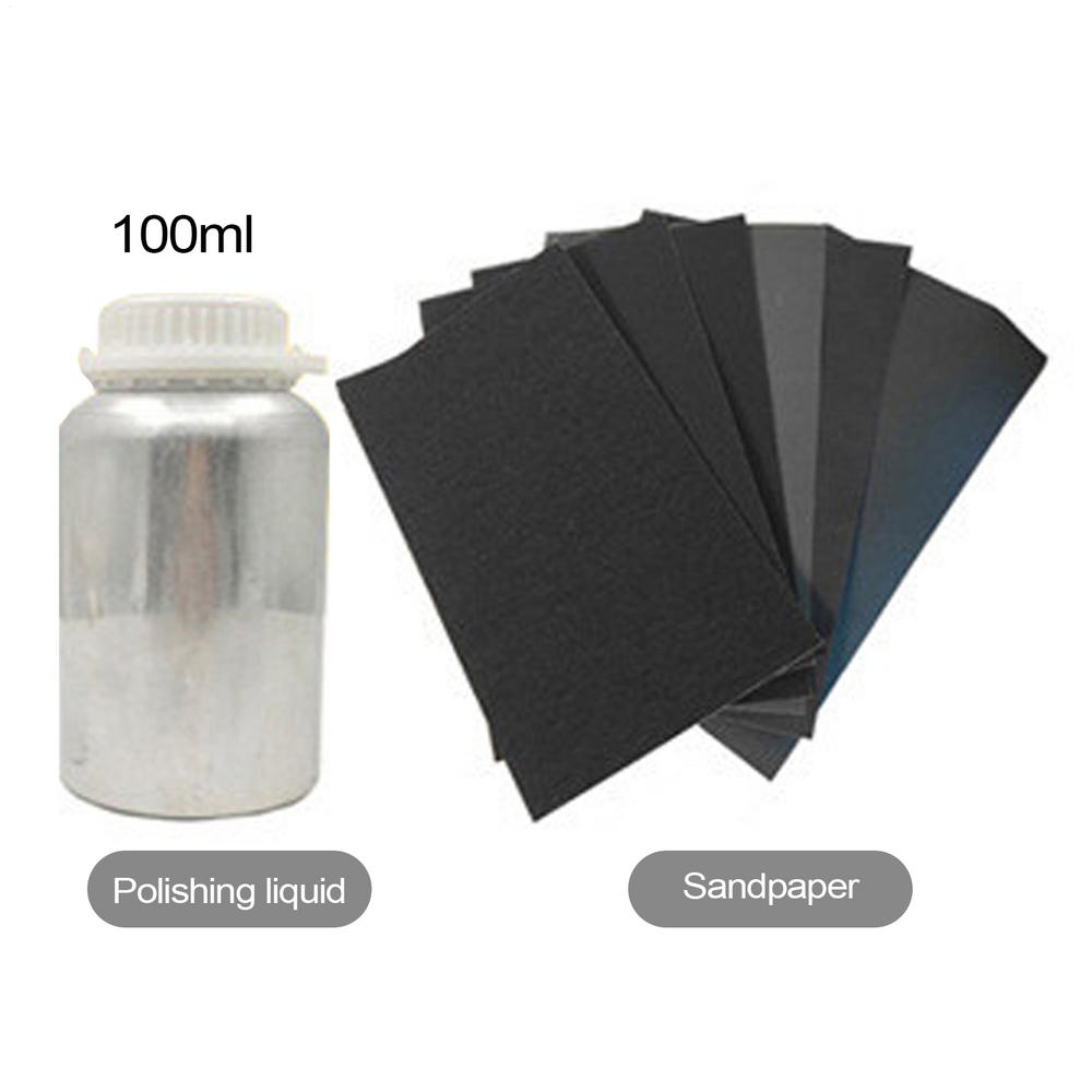 

Car Atomizing Cup Headlights Renovation Polishing Kit Automotive Headlamp Repair Supplies Glass Headlight Scratch Repair Kit