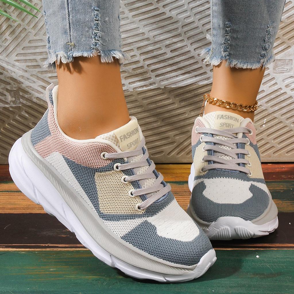 Sport Adult Mesh Sneakers Women Lightweight Running Sneakers Women's Casual Fashion Lightweight Running Shoes Size 36-43