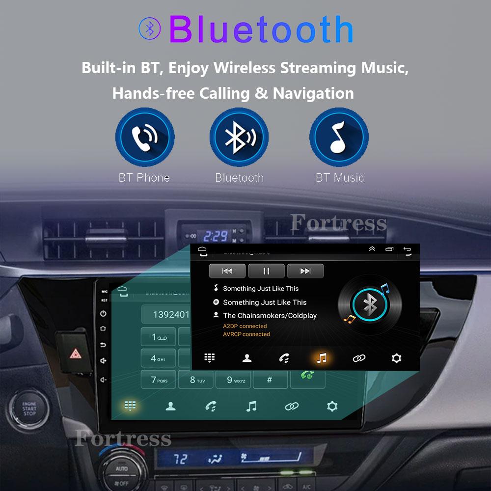 Android 14 2 Din Car Radio for Toyota Corolla Ralink 2014-2016 Multimedia Video Player Navigation MP5 Stereo Carplay Head Unit