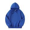 Autumn and Winter New Pure Cotton Solid Color Loose Casual Sports Jacket with Thick Fleece Hooded Sweatshirt