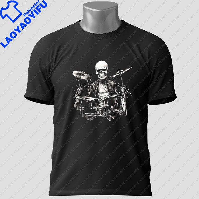 Unisex Unisex S Funny Poodle Drummer Graphic Tshirt Short Sleeve Casual Fashion Outdoor Tshirt For Drummers Music Lovers