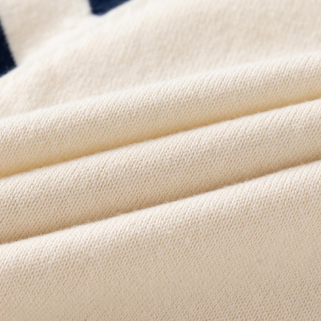 Boys Lightweight Knit Sweater Color Block Pullover Long Sleeve Spring Autumn Inner Layer Top for Toddler and Kids