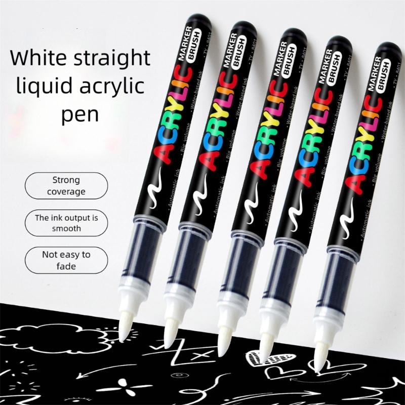 Fast Drying Highlighter Marker Pen Plastic Body Smooth Flow Tip Ideal For Artists And Craft Projects