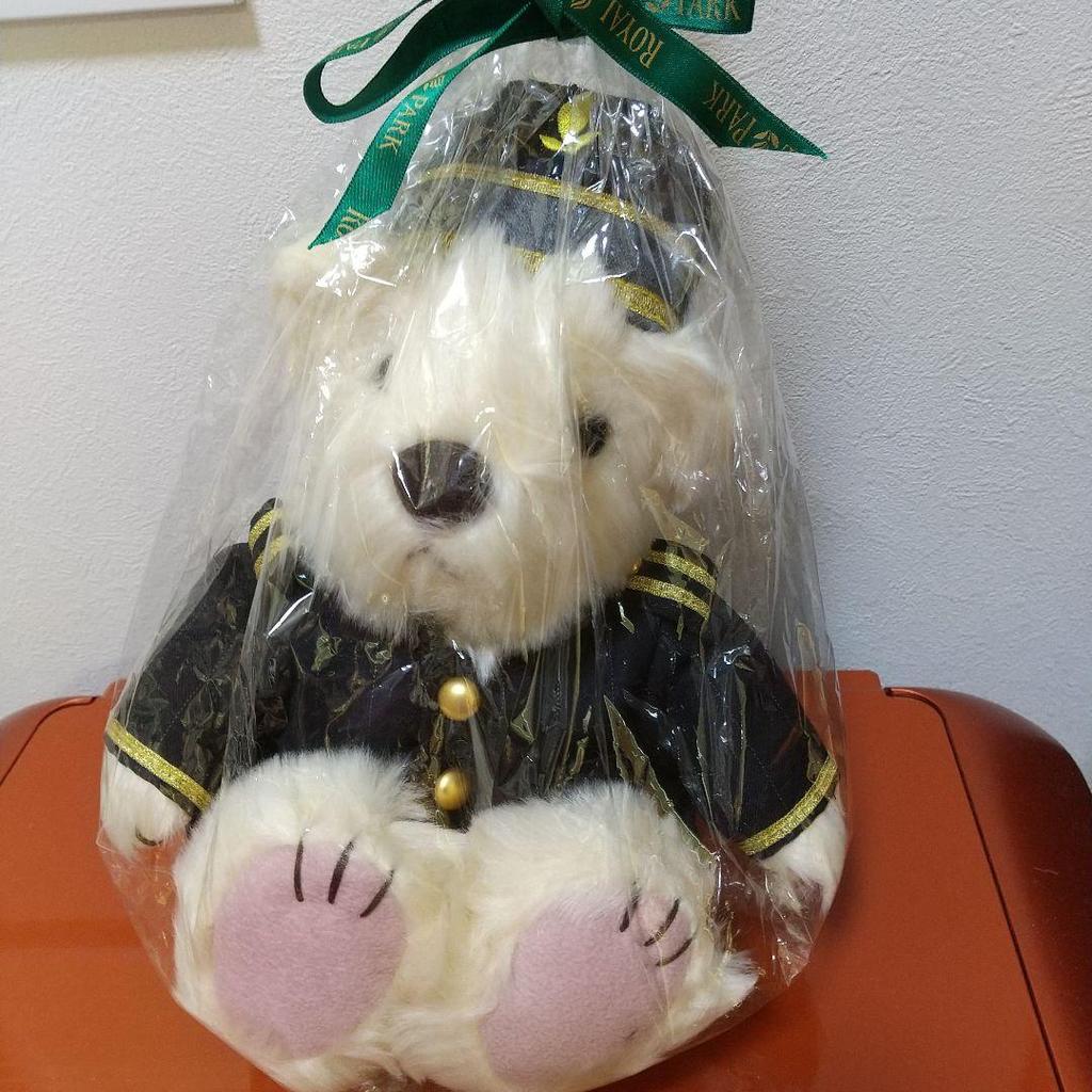 [USED] Teddy Bear Uniform Hotel Staff Plush Toy Royal Park Hotel Limited Edition