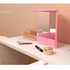14x17cm Professional True Mirror Non Reversing Clear Inverted Mirror Cosmetic Mirror For Cosmetic Makeup Vanity Table Bedroom