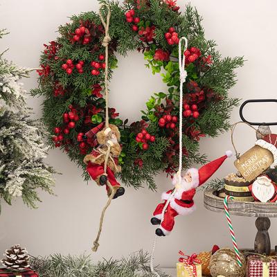 Christmas Santa Claus Pendant Merry Christmas Decoration for Home 2025 Pendant Navidad Cristmas Tree Ornament New Year Gift 2026