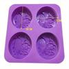 1 Set Of Butterfly Flower Silicone Molds Handmade Soap Molds Suitable Home Kitchen Kids Brithday Beautiful Purple Cake Molds