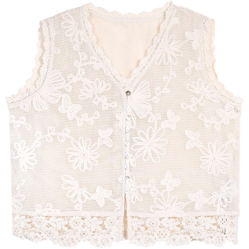 Betu Women s V-Neck Sleeveless Cotton Blouse M