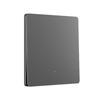 86-Type Smart Concealed Switch Socket, Gray Panel, Compatible with Mijia Mesh 2.0 Voice Control.