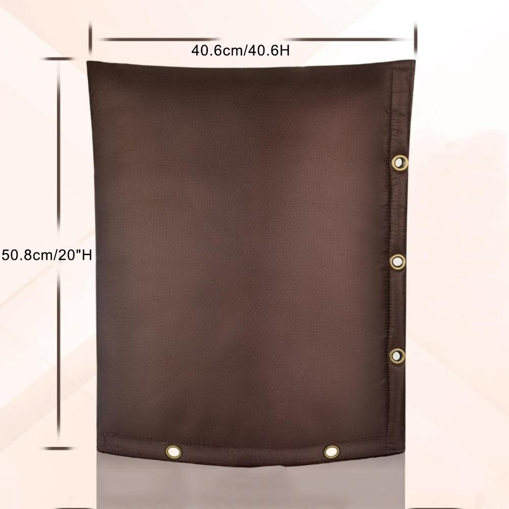 For Winter Protection Cover for Backflow Preventer For Valve and Pipes Made with Material and Secure Closure Design