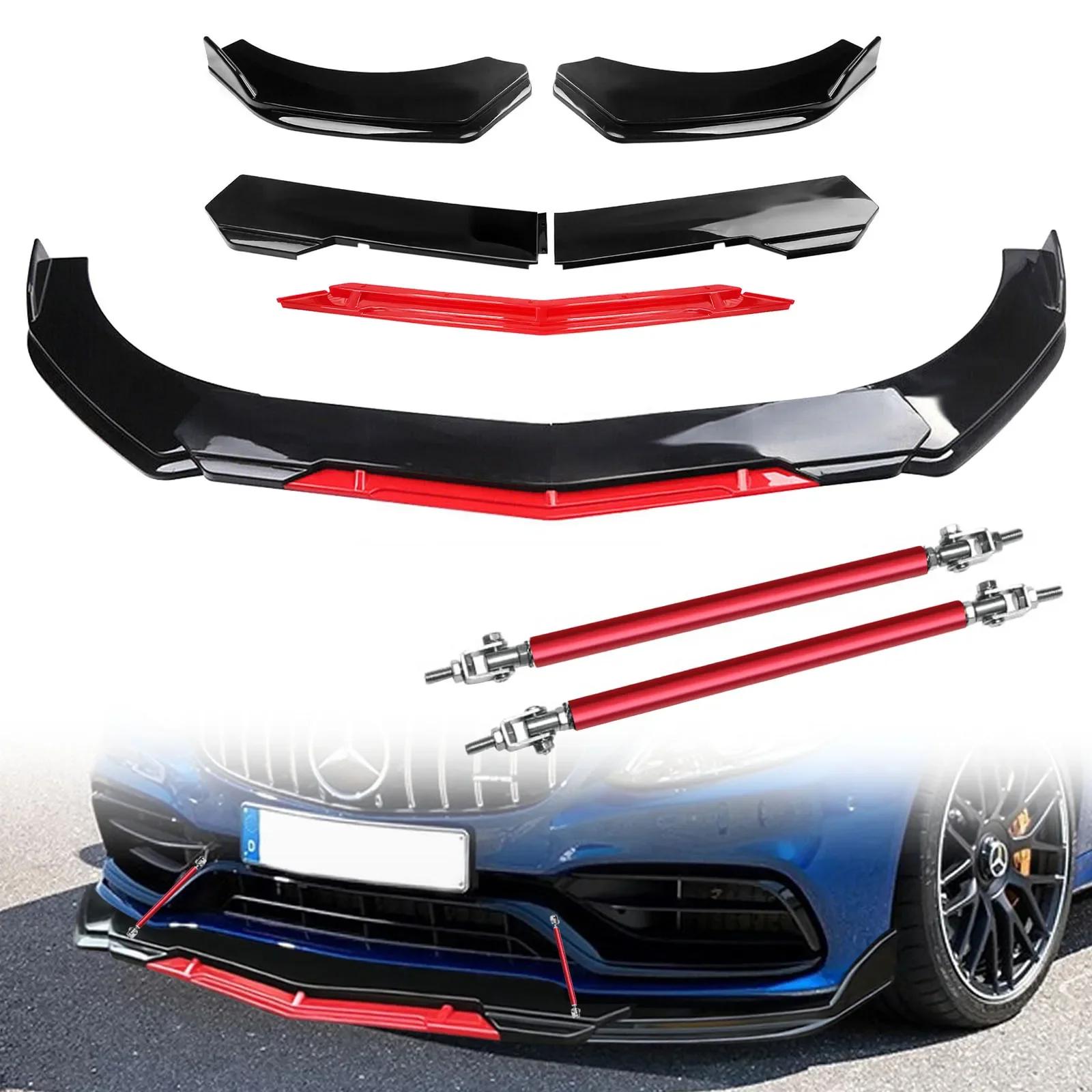 

Universal Car Front Bumper Lip Spoiler, Adjustable Angle, 20cm, Rod Splitter, Strut, Tie Bar, Body Kits, Car Accessories
