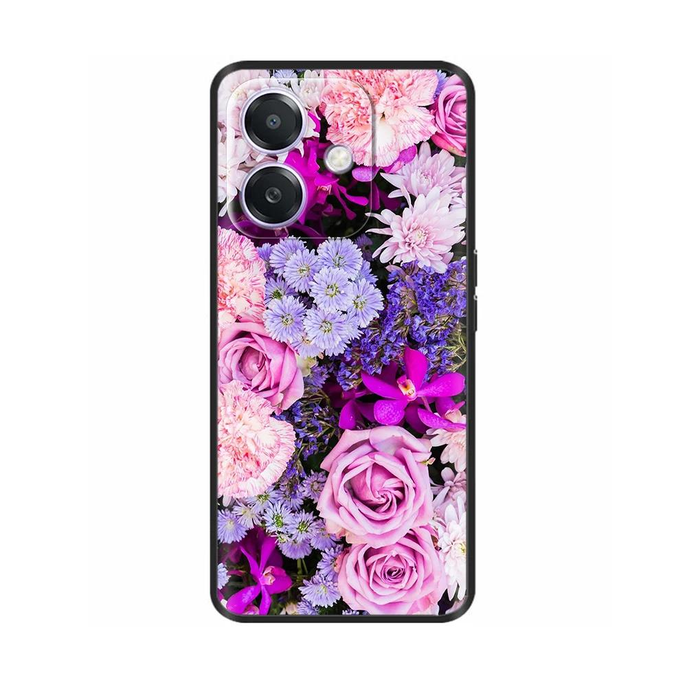 For OPPO A3X A3 4G 5G Case Phone Cover Cool Sweet Soft Smooth Liquid Silicone Bumper for OPPO A3x A3 A40 4G A60 5G Casing Fundas