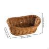 Multifunctional Woven Basket | Handwoven, Bread Basket, for Kitchen 291910cm