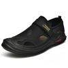 Fashion Summer New Man Outdoor Sandals Beach Casual Baotou Hole Shoes for Men Breathable Platform Beach Indoor Roma Sandals Zapatillas