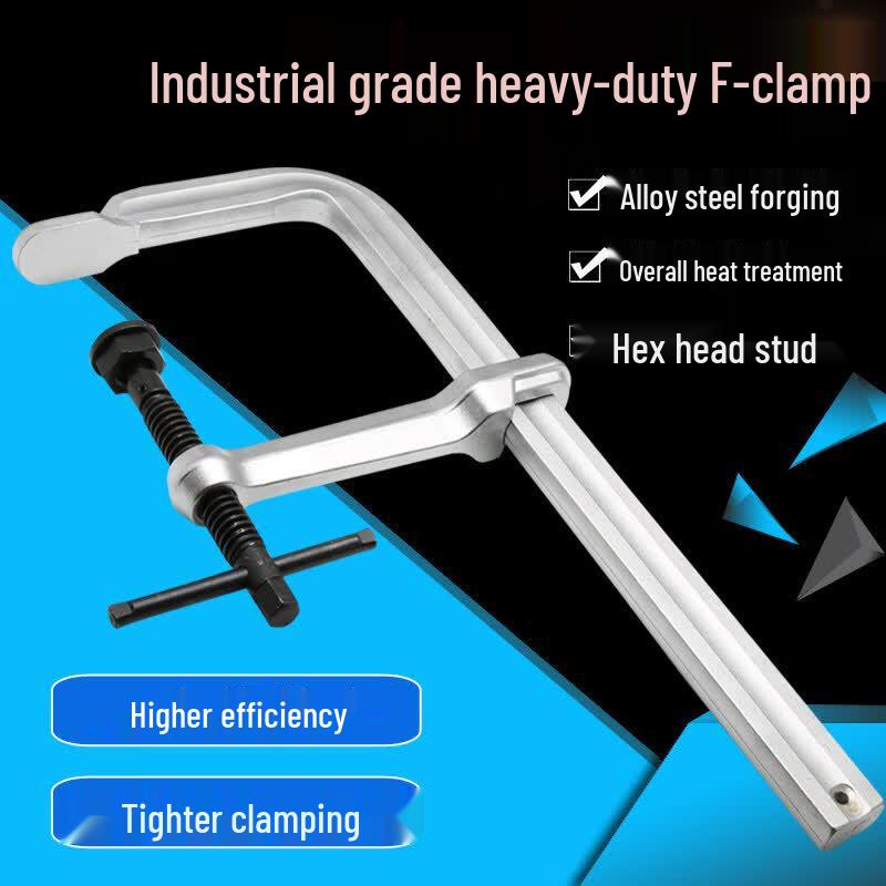 Heavy-Duty Woodworking F-Clamp