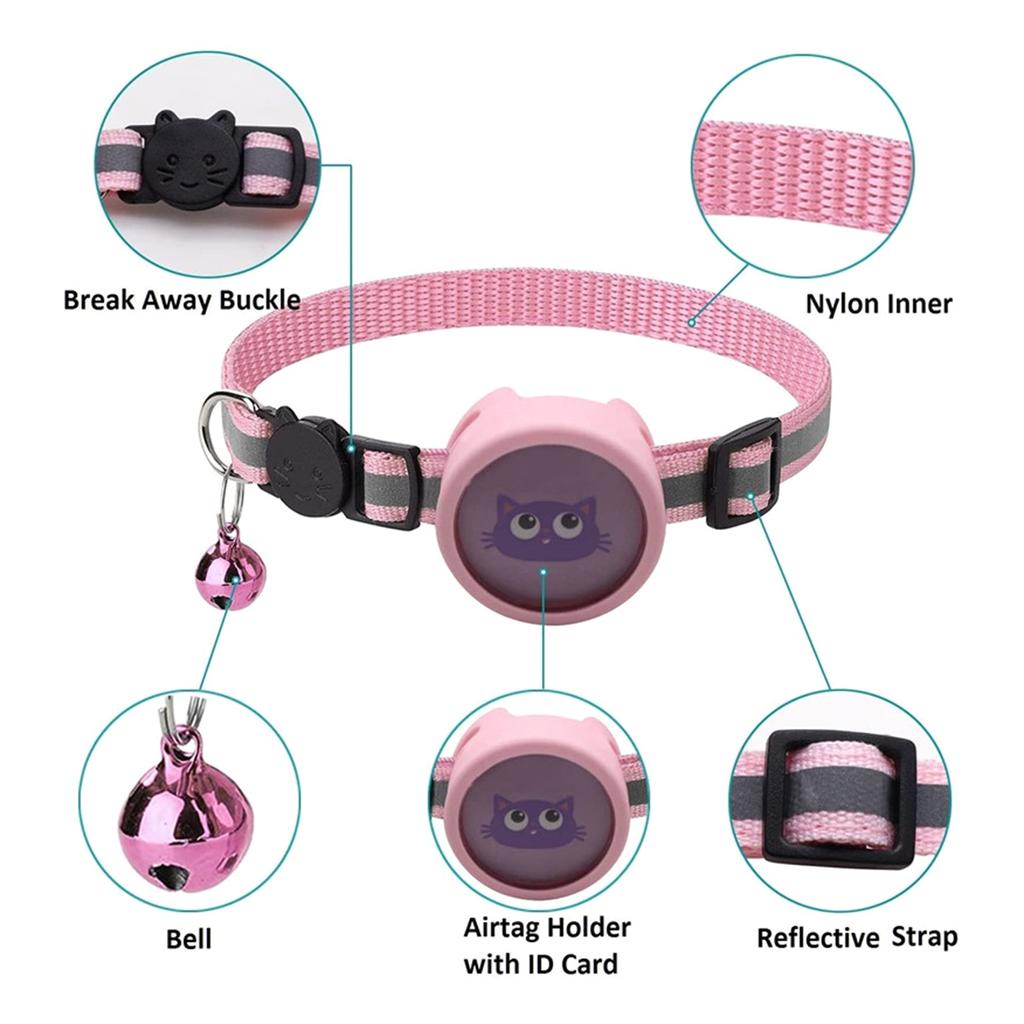 Cheap Dog Collar for Airtags Breakaway Pet Collars AirTags Protective