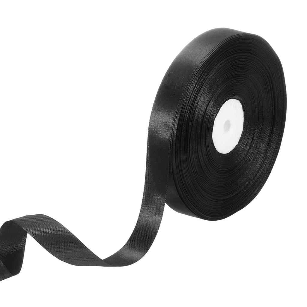 Satin Ribbon Single Fac Satin Ribbon for Craft Bow Handmade Gift Wrap Party Christmas Wedding Decorative Artificial Accessories
