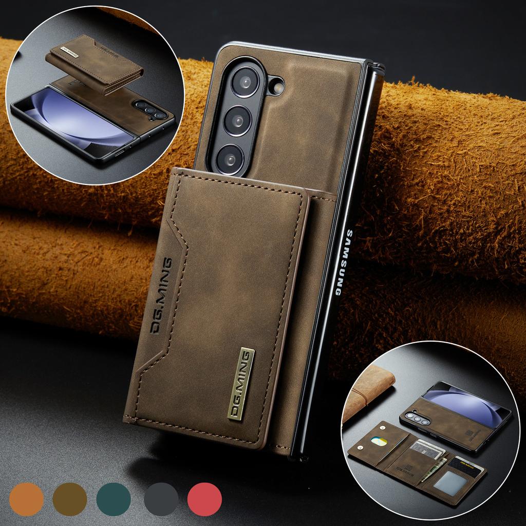 for samsung z fold 5 Anti-Dust Fall Protection Folding Case for Samsung Galaxy Z Fold 5 Fold5 Phone Accessories Card Slot Bag