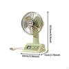 Desk Chargeable Practical Lightweight Rotating Portable Mini Table Fan for Kitchen Dormitory Outdoor