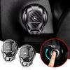 KAQJO1 Automobilio vieno mygtuko paleidimo apsauginis dangtelis Uždegimo įrenginio dekoracija Mercedes Benz GLC63 GLC43 GLC250 GLC300 X253 C253 W253 S
