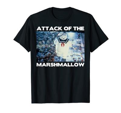 Ghostbusters Attack Of The Marshmallow Photo T-shirt