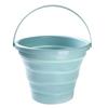 5/10L Outdoor Folding Bucket Great Load Bearing Handle Leakproof Thick Collapsible Space-saving Hanging