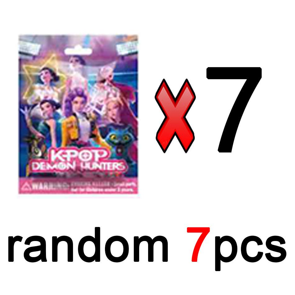 Anime Kpop Demon Hunters  blind box Figure Model Toy Cartoon Gaming Desk Decoration Collection for Kids Mystery Box Model Gift