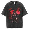 Dororo Anime T-Shirt Vintage Gewaschen Y2K Ästhetik Unisex Oversized Kurzarm Sommer Baumwolle Retro Streetwear 2026 Heißer Verkauf