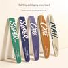 Nail Technician's Double-Sided Shaping & Polishing File - Wear-Resistant, Washable, Thin for Nail Art