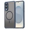 Samsung Galaxy S25 Edge Matte Case for MagSafe, Blue + Screen Protector