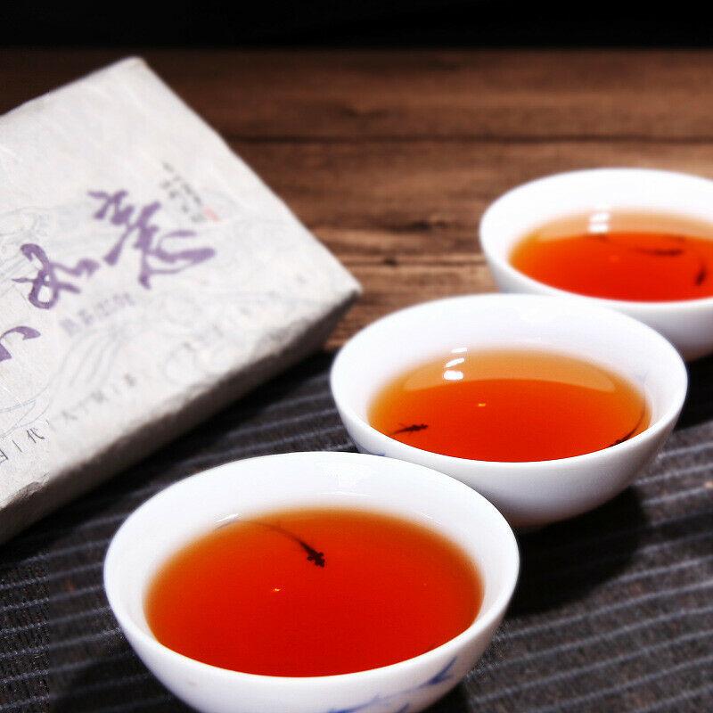 250 г. Спелый чай Пуэр 2013 года. Ферментированный чай с фиолетовыми бутонами. Черный — фото 5