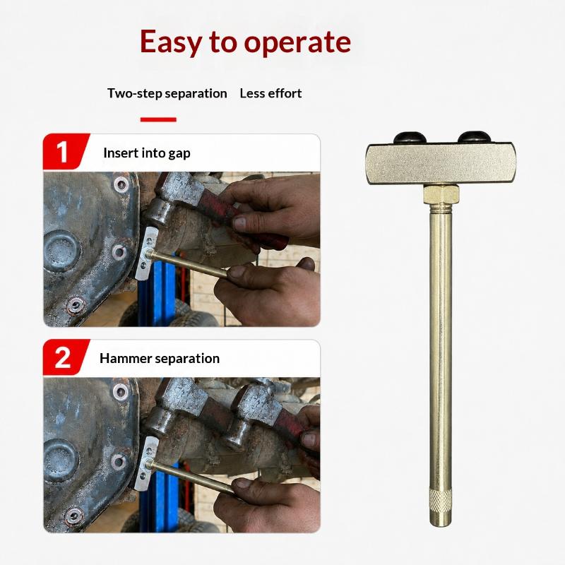 Прецизионный инструмент для отделения масляного поддона двигателя Универсальный Прочный Съемник прокладки масляного поддона Мощный Инструмент для ремонта автомобиля Для двигателей Трансмиссий
