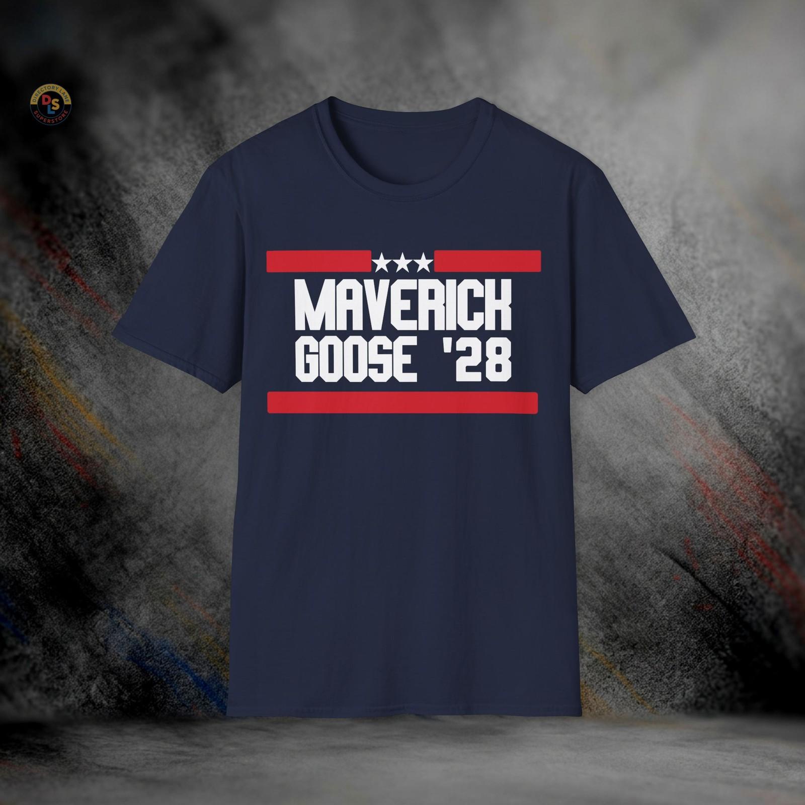 Maverick Goose  28 Top Gun T-Shirt | Softstyle Tee L