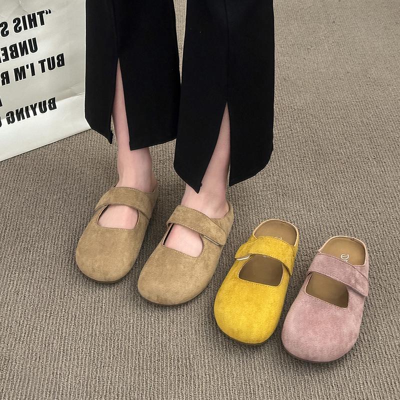 Fashion Slippers Women Summer Female Shoes Cover Toe Loafers Slides 2025 Soft Casual Leisure Slippers Women Summer Cover Toe Female Shoe