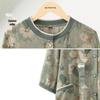Elderly Women's Loose Fit Short Sleeve Summer Shirt
