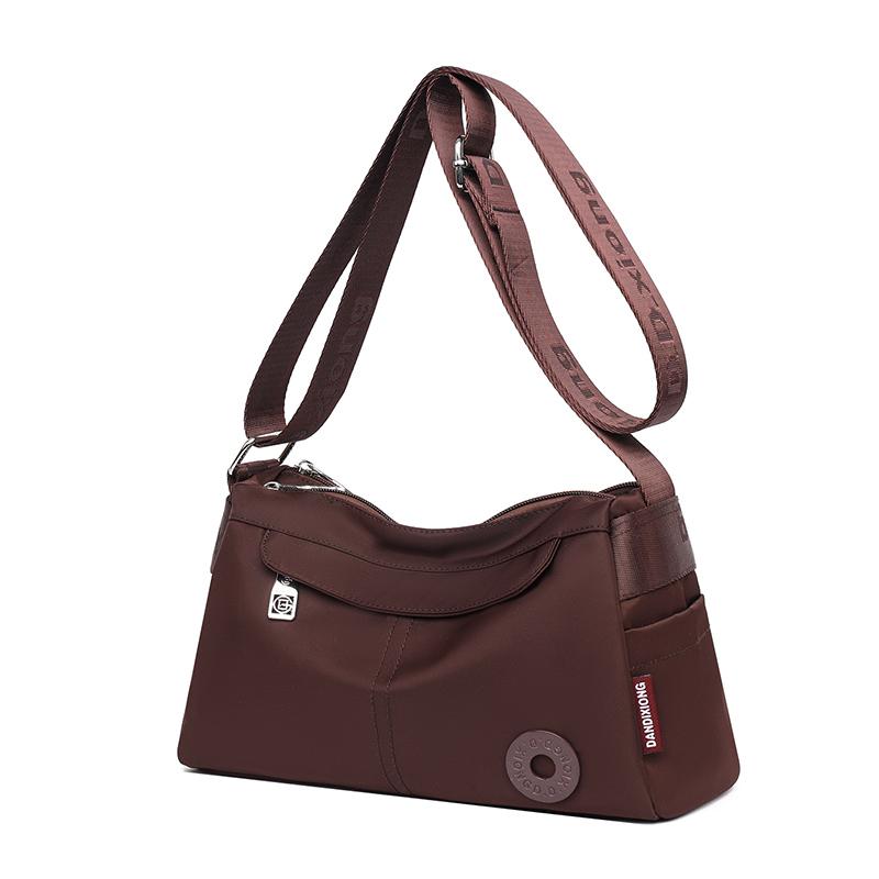 Waterproof Ultra-light Nylon Bag Women's Outdoor Travel Multi-layer Large Capacity Shoulder Crossbody Bag