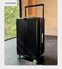 Silent Universal Skate Wheel Suitcase - 20" Boarding Password Box & 24" Trolley Case for Women