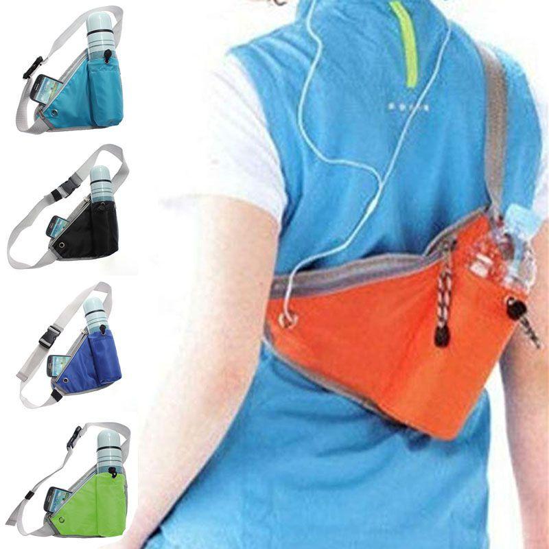 Stylish Cycling Belt Waist Bum Bag With Water Bottle Holder For Outdoor Adventures