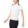 Columbia Logo Print Polo Shirt Women tops White AR1470-100